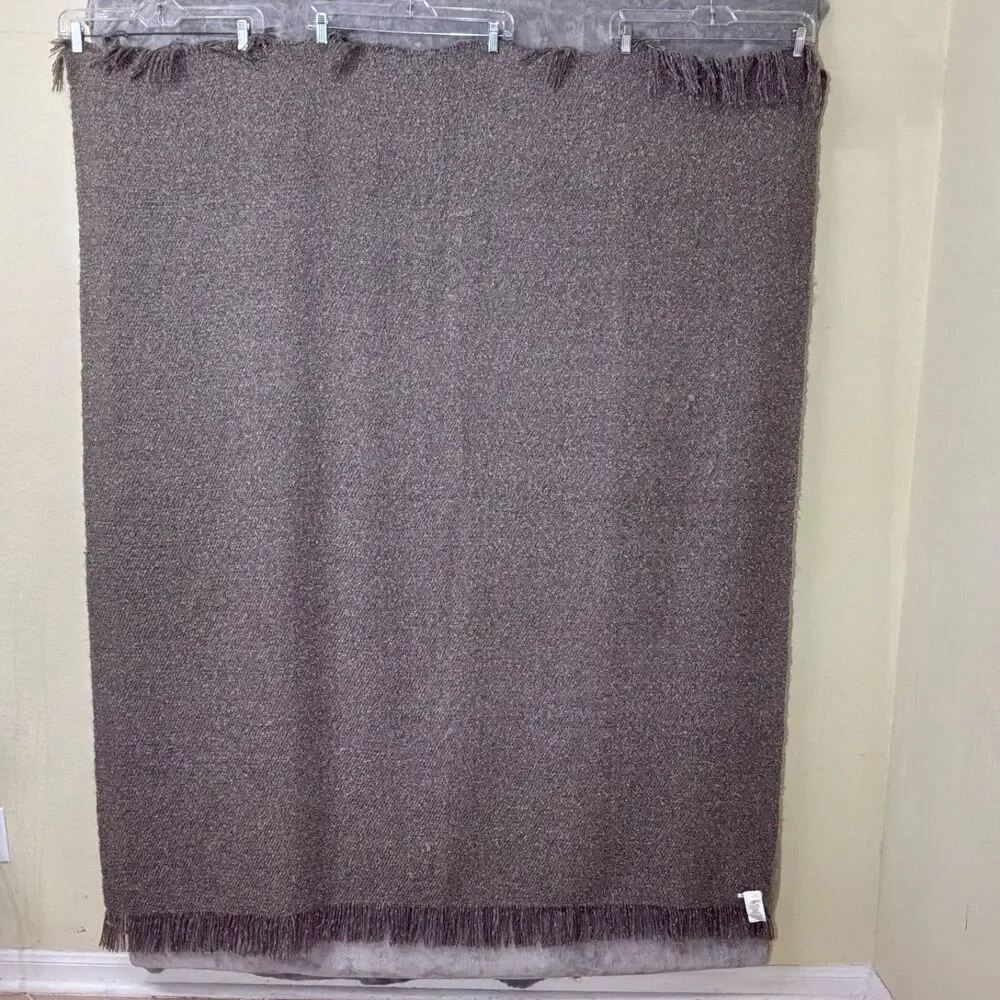 Pottery Barn Boho Throw Blanket SOFT COZY 60” X50